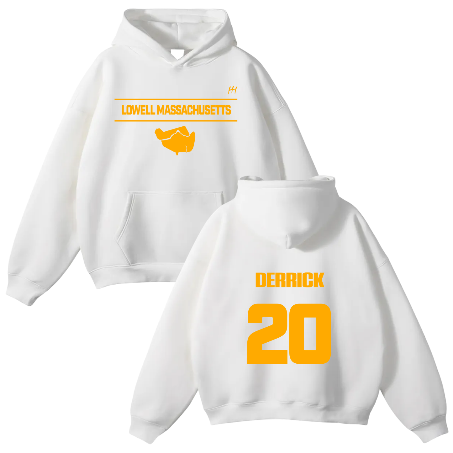 Derrick Twum Oversize Fleeced Hoodie
