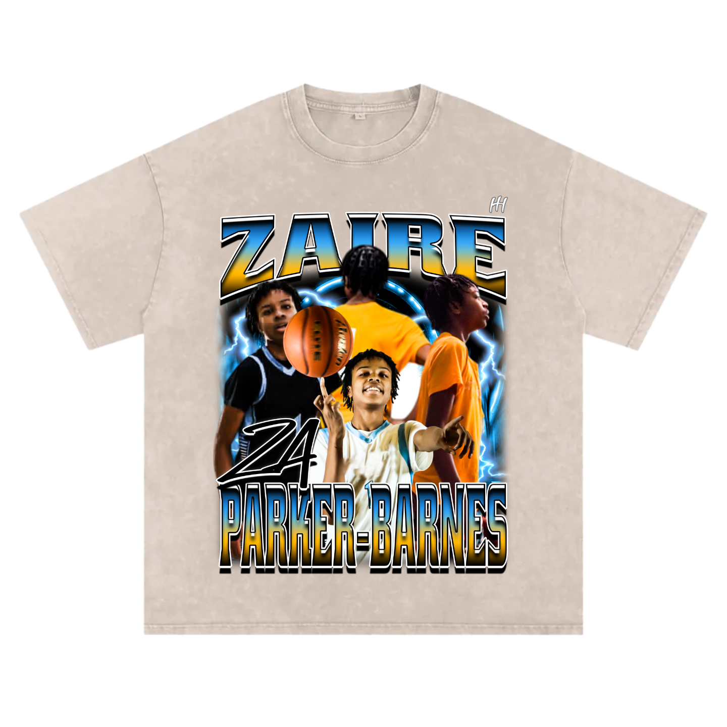 Zaire Parker-Barnes Heavyweight Oversized T-shirt