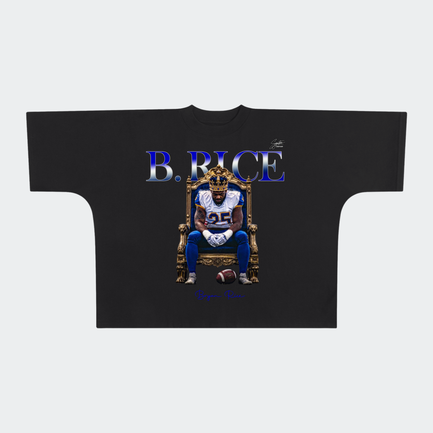 Bryan Rice Premium Drop Shoulder/Boxy Tee