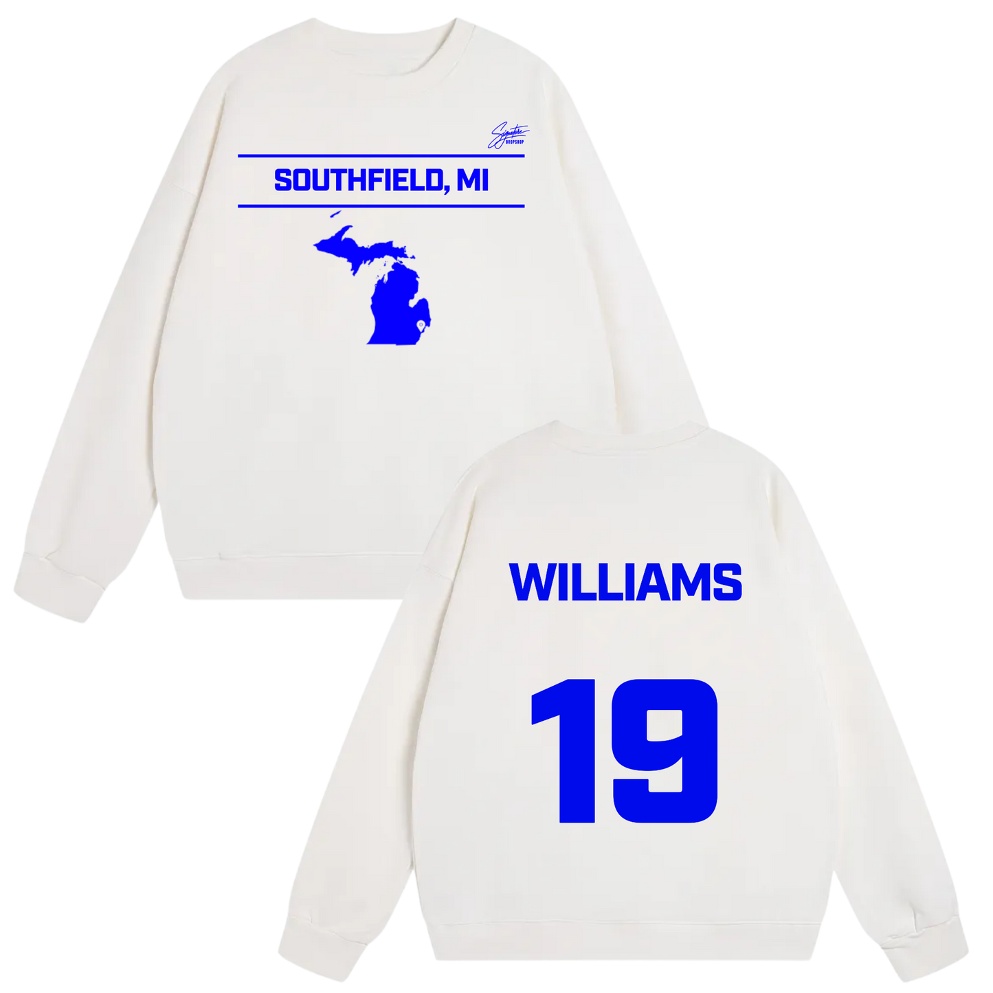 Demetrius Williams Heavyweight Crewneck Sweatshirt