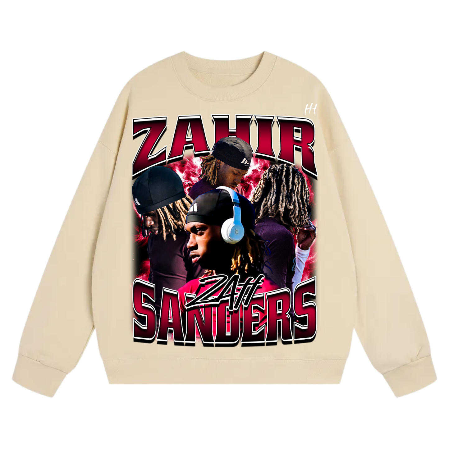 Zahir Sanders Heavyweight Crewneck Sweatshirt