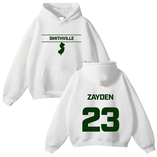 Zayden Zickefoose Oversize Fleeced Hoodie