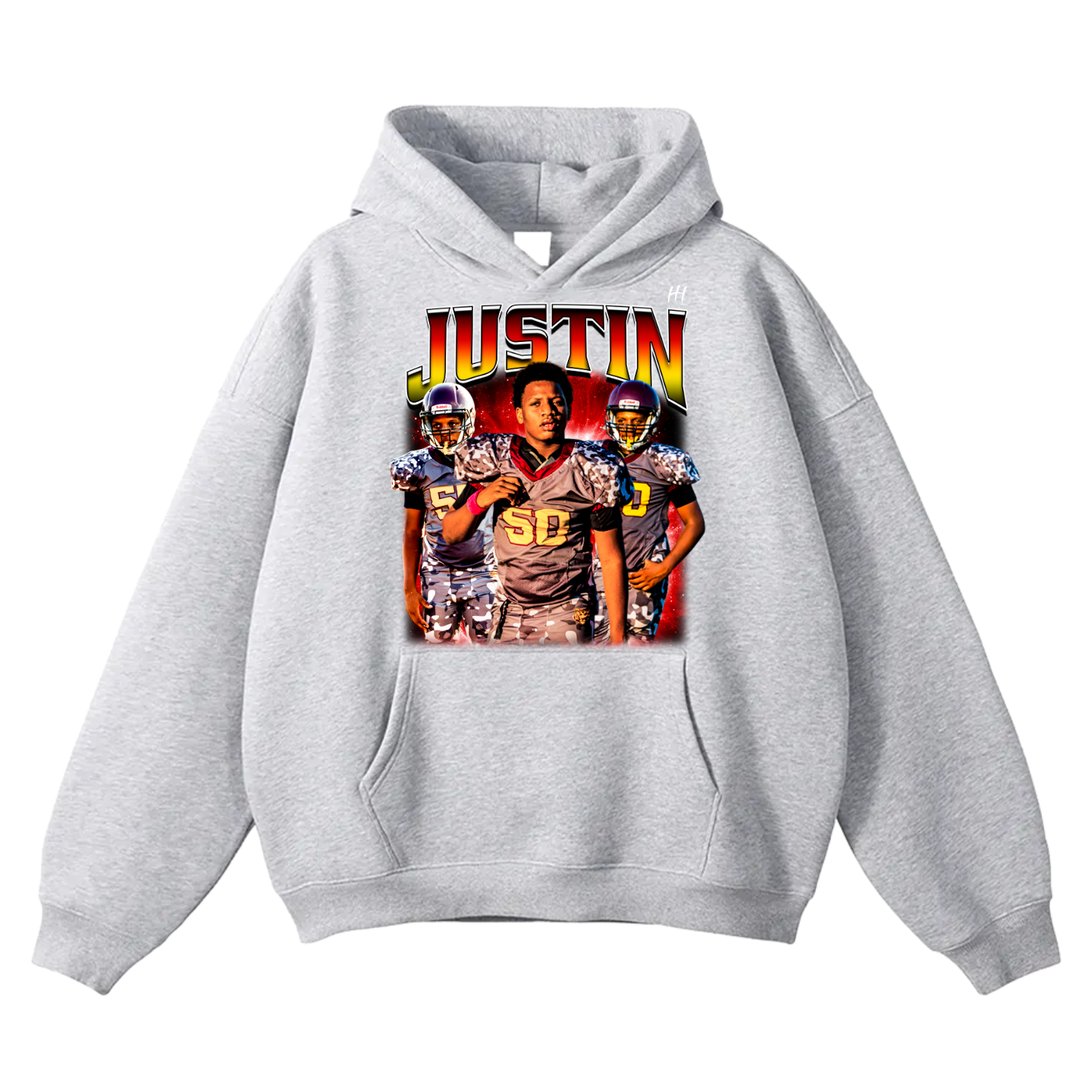Justin Oversize Fleeced Hoodie