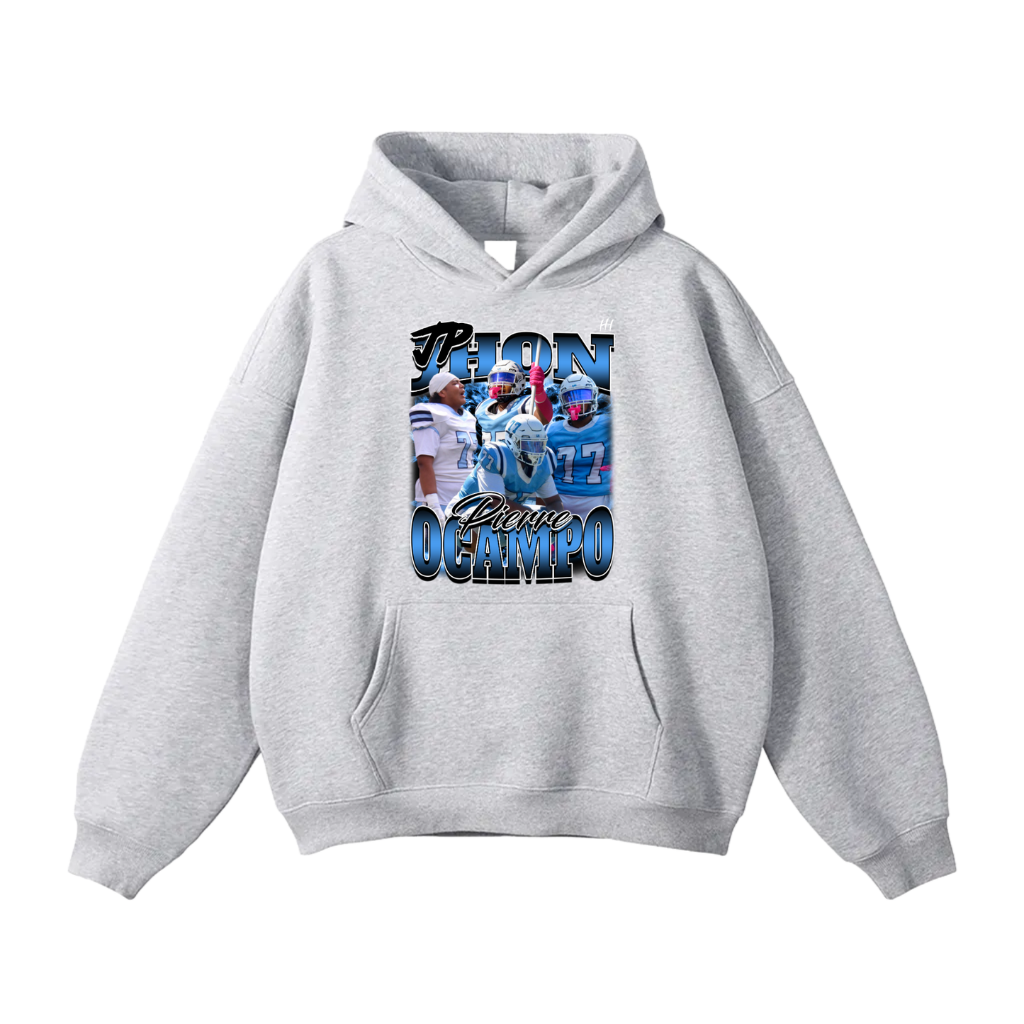 Jhon Pierre Ocampo Oversize Fleeced Hoodie
