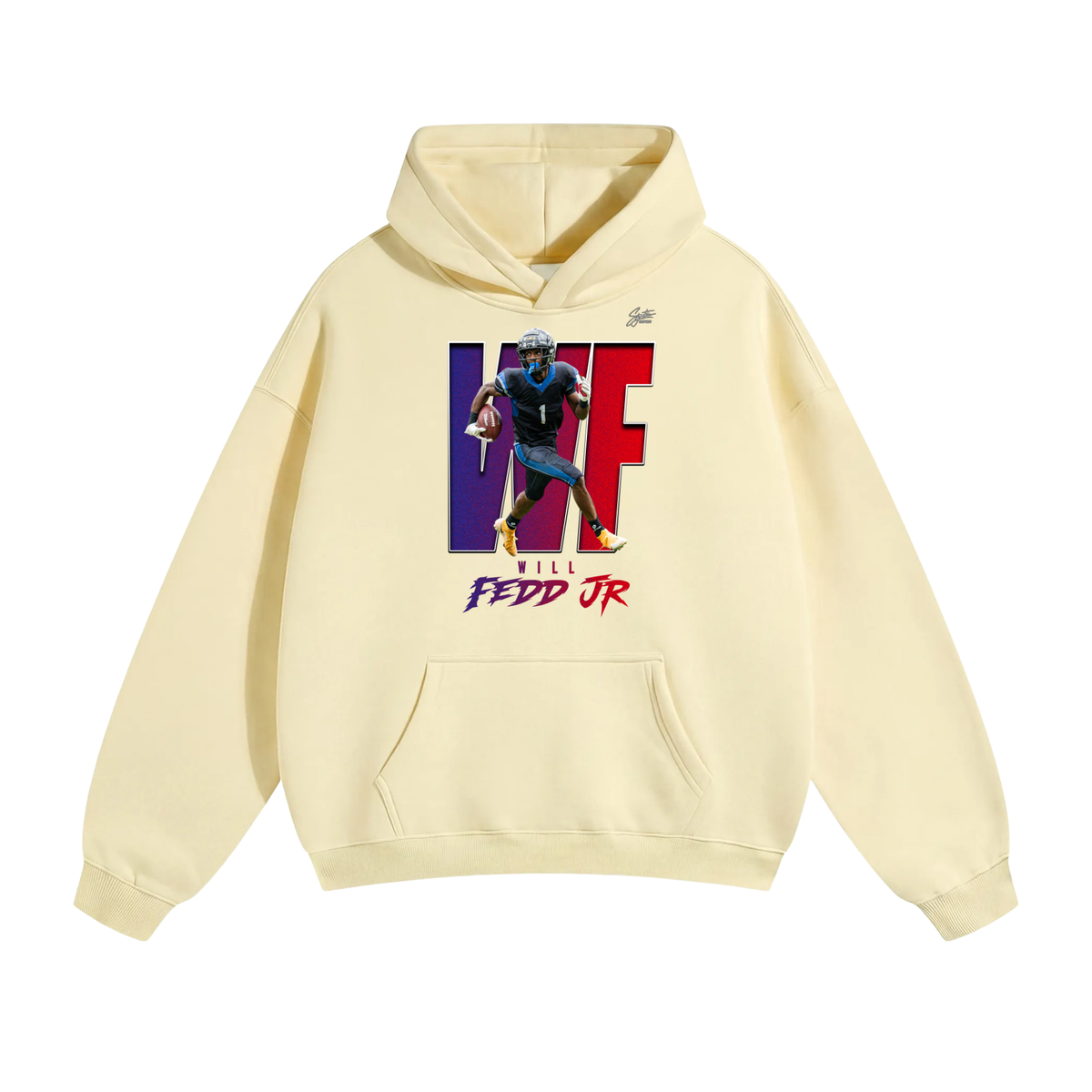 Will Fedd Jr Oversize Fleeced Hoodie