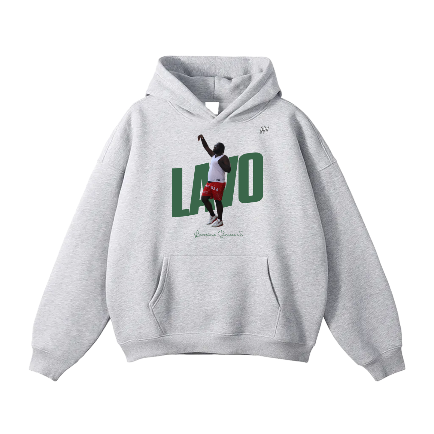 Lavosious Bracewell Oversize Fleeced Hoodie