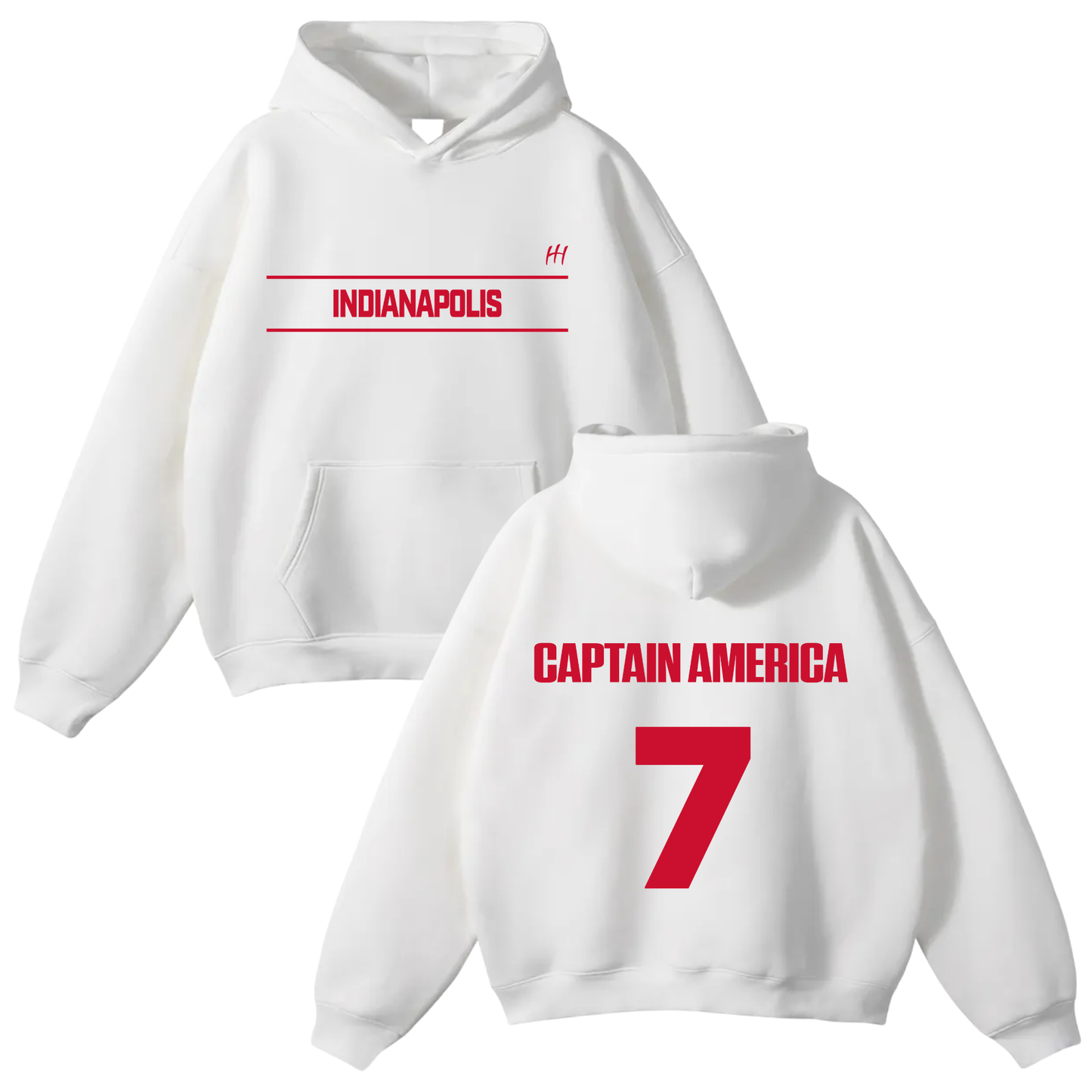 Steven Rogers Oversize Fleeced Hoodie