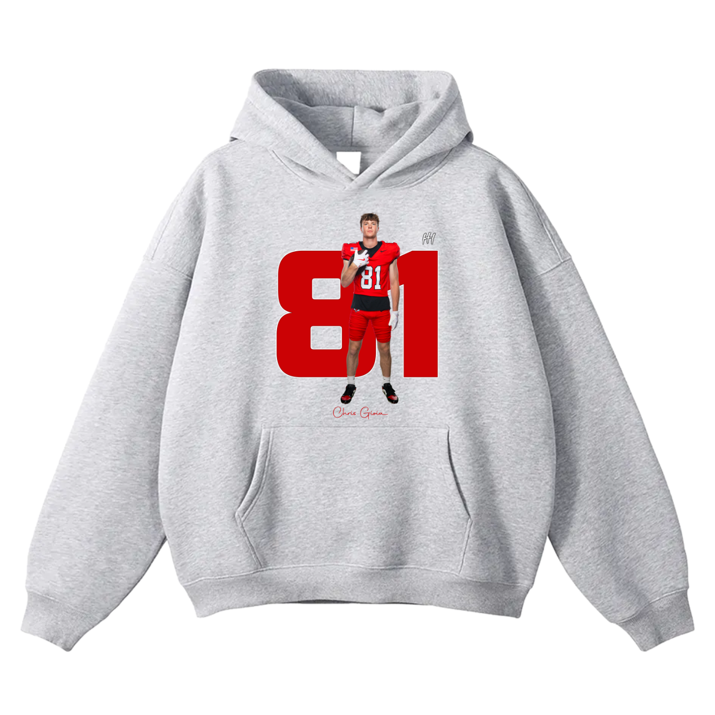 Chris Gioia Oversize Fleeced Hoodie