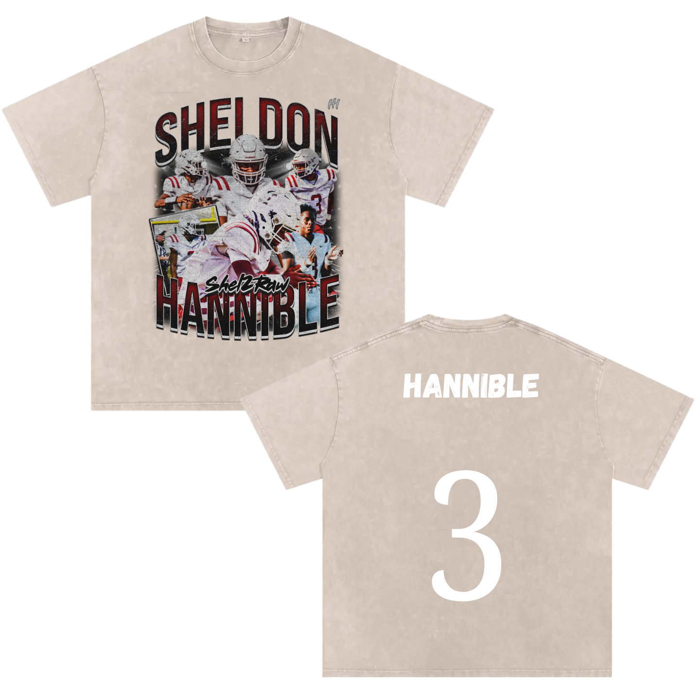 Sheldon Hannible Heavyweight Oversized T-shirt