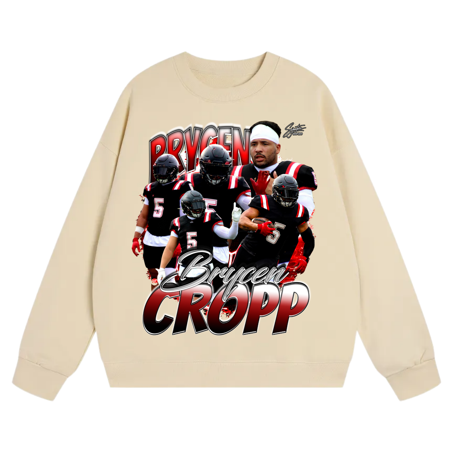 Brycen Cropp Heavyweight Crewneck Sweatshirt