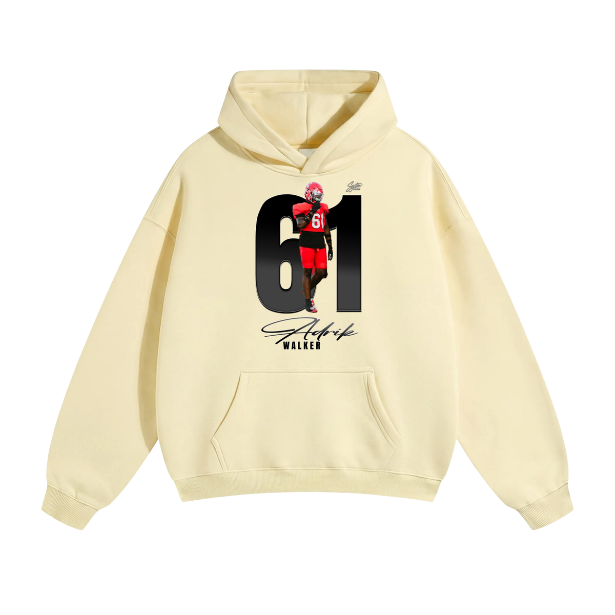 Adrik Walker Oversize Fleeced Hoodie