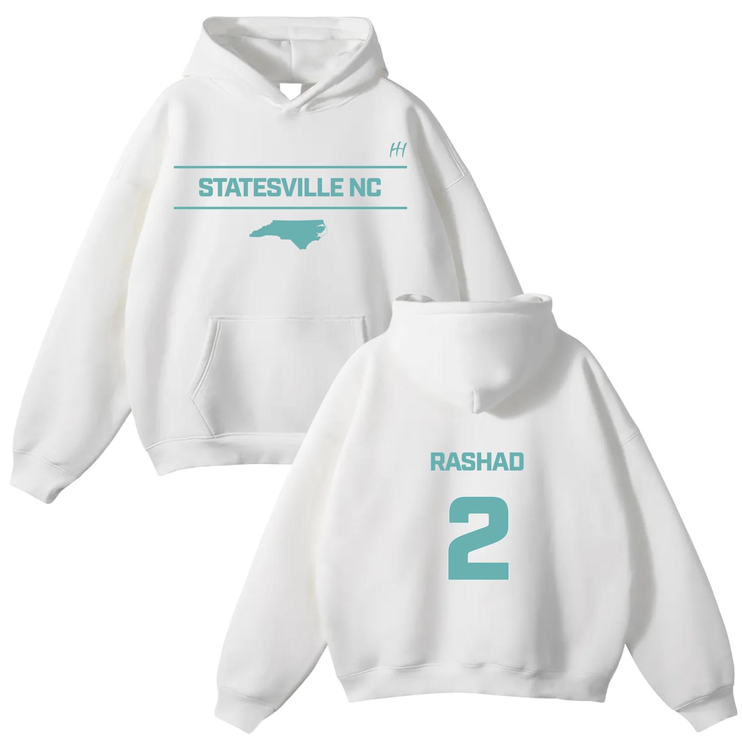 Rashad Medlin Oversize Fleeced Hoodie
