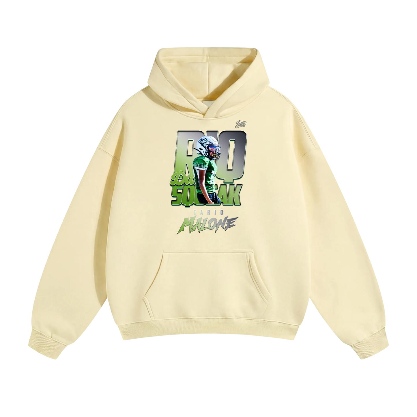 Tariq Malone Oversize Fleeced Hoodie