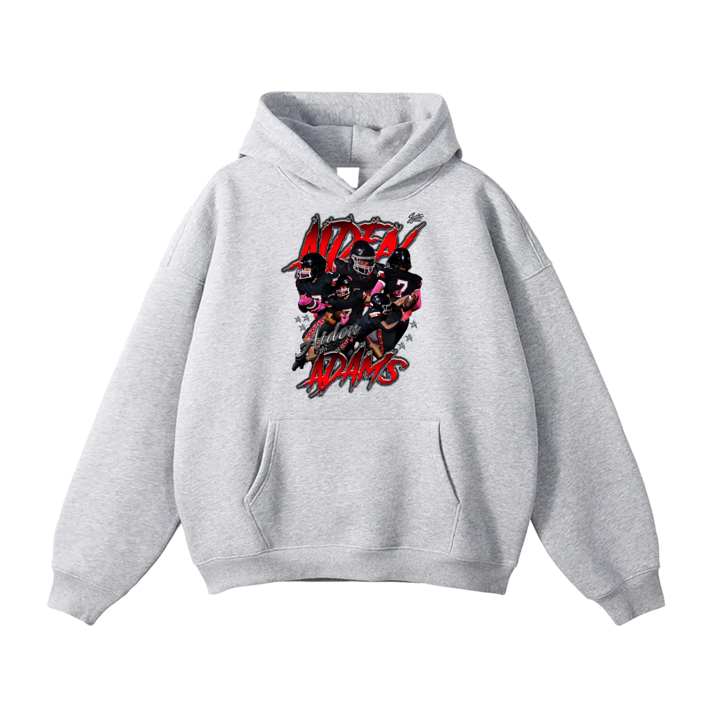 Aiden Adams Oversize Fleeced Hoodie