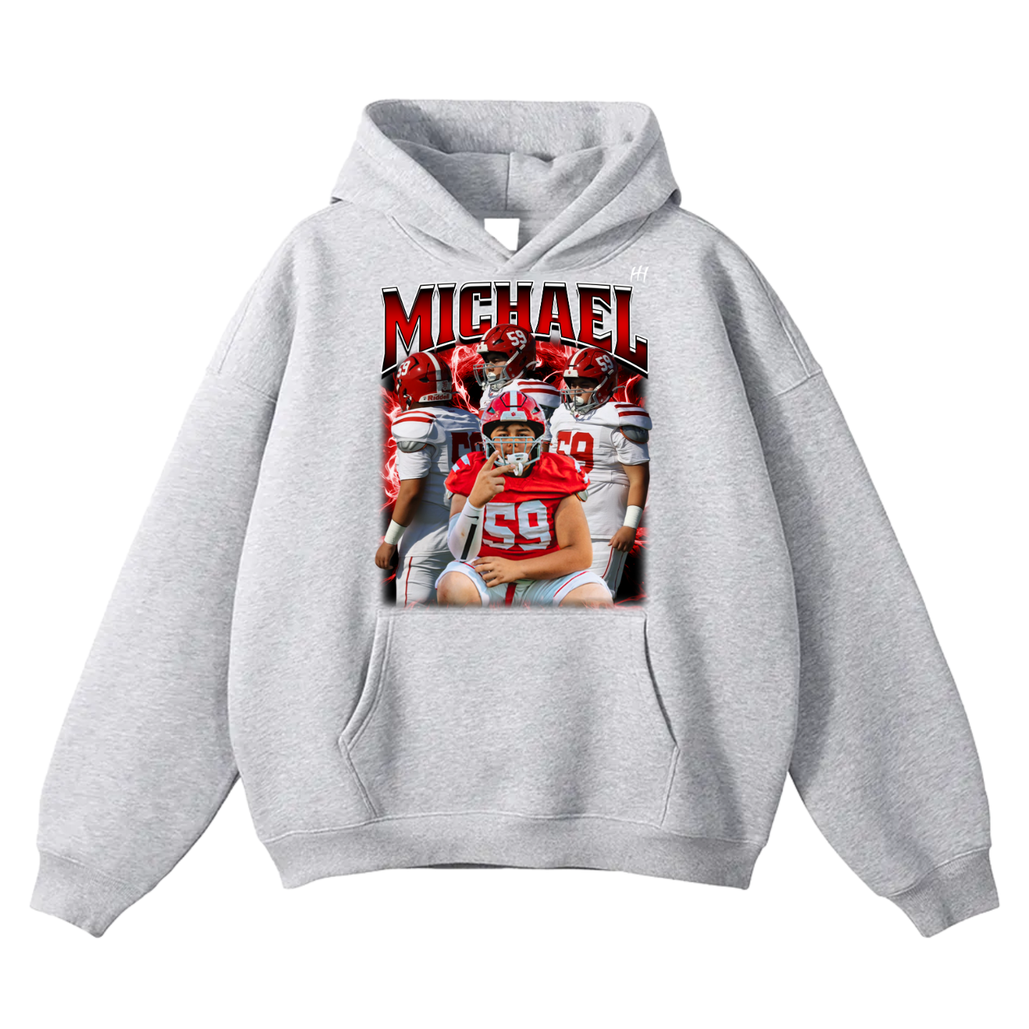 Michael Yaegle Oversize Fleeced Hoodie