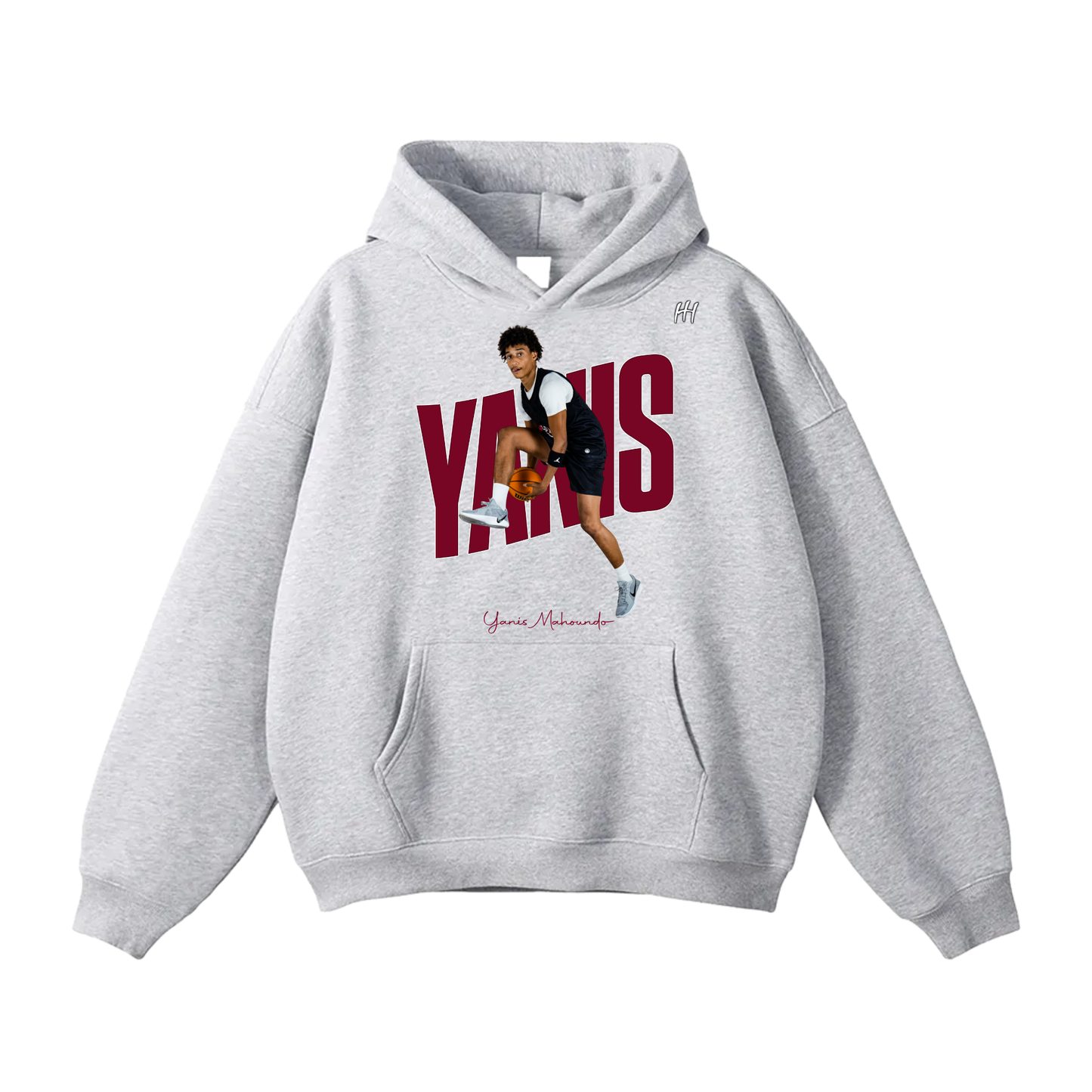 Yanis Mahoundo Oversize Fleeced Hoodie