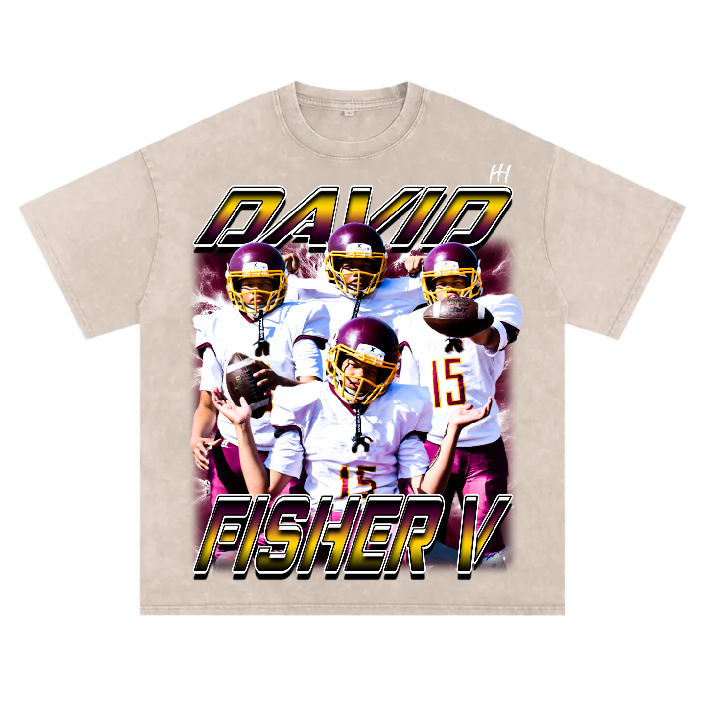 David Fisher V Oversized T-shirt