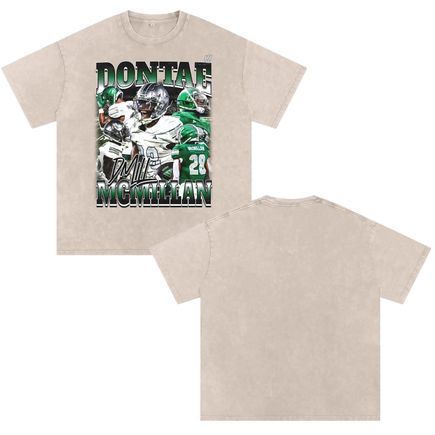 Dontae McMillan Heavyweight Oversized T-shirt