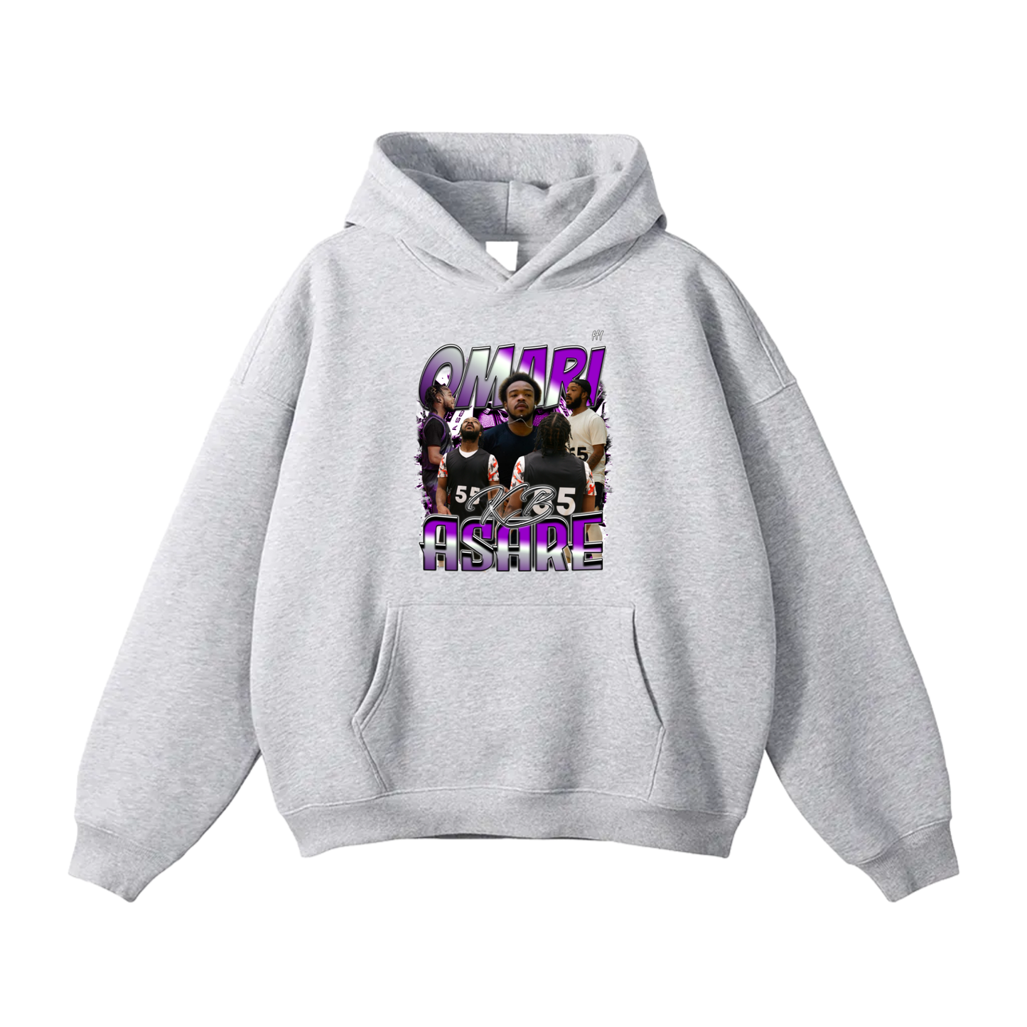 Omari Asare Oversize Fleeced Hoodie