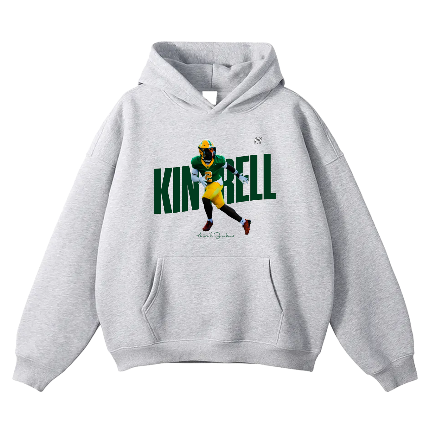 Kintrell Brookins Oversize Fleeced Hoodie