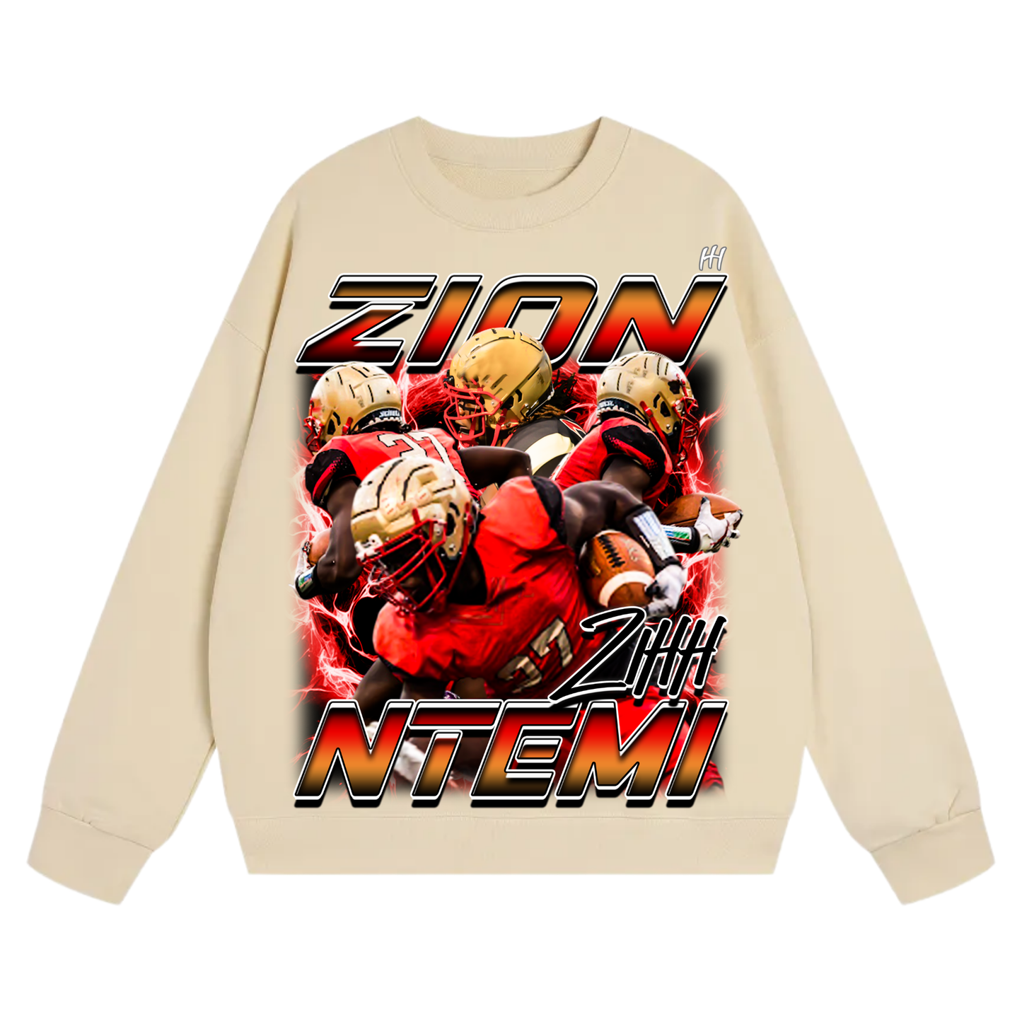 Zion Ntemi  Heavyweight Crewneck Sweatshirt