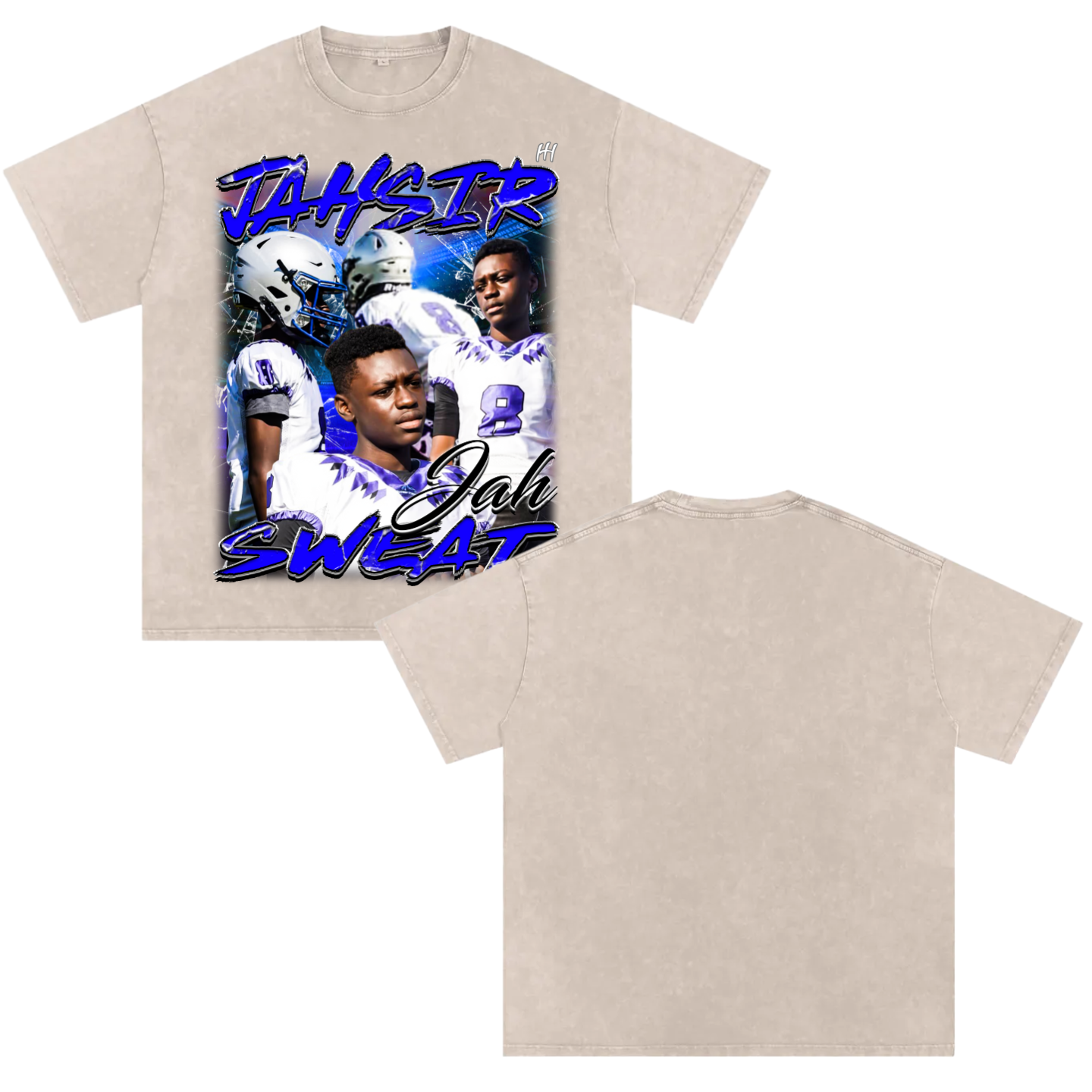 Jahsir Sweat Heavyweight Oversized T-shirt