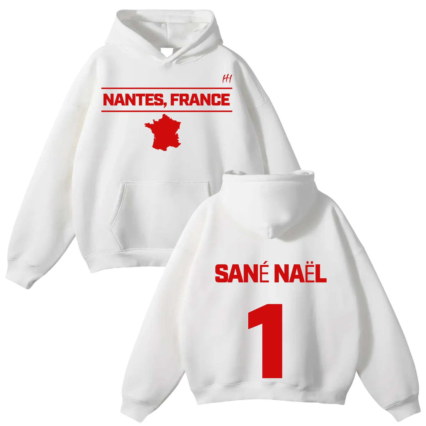 Sané Naël Oversize Fleeced Hoodie