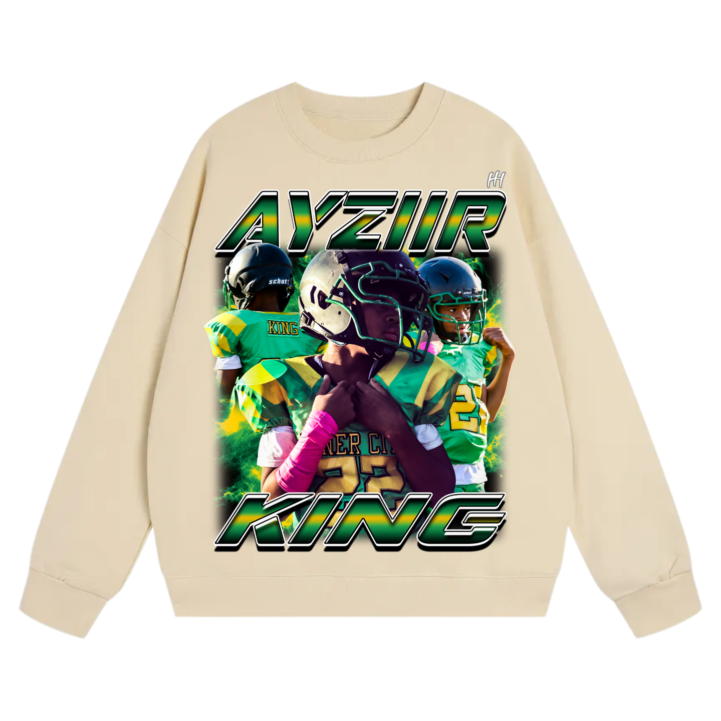 Ayziir King Heavyweight Crewneck Sweatshirt