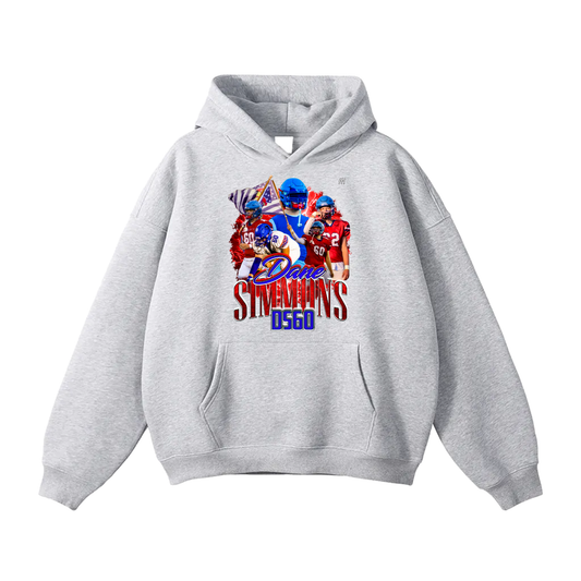 Dane Simmons Oversize Fleeced Hoodie