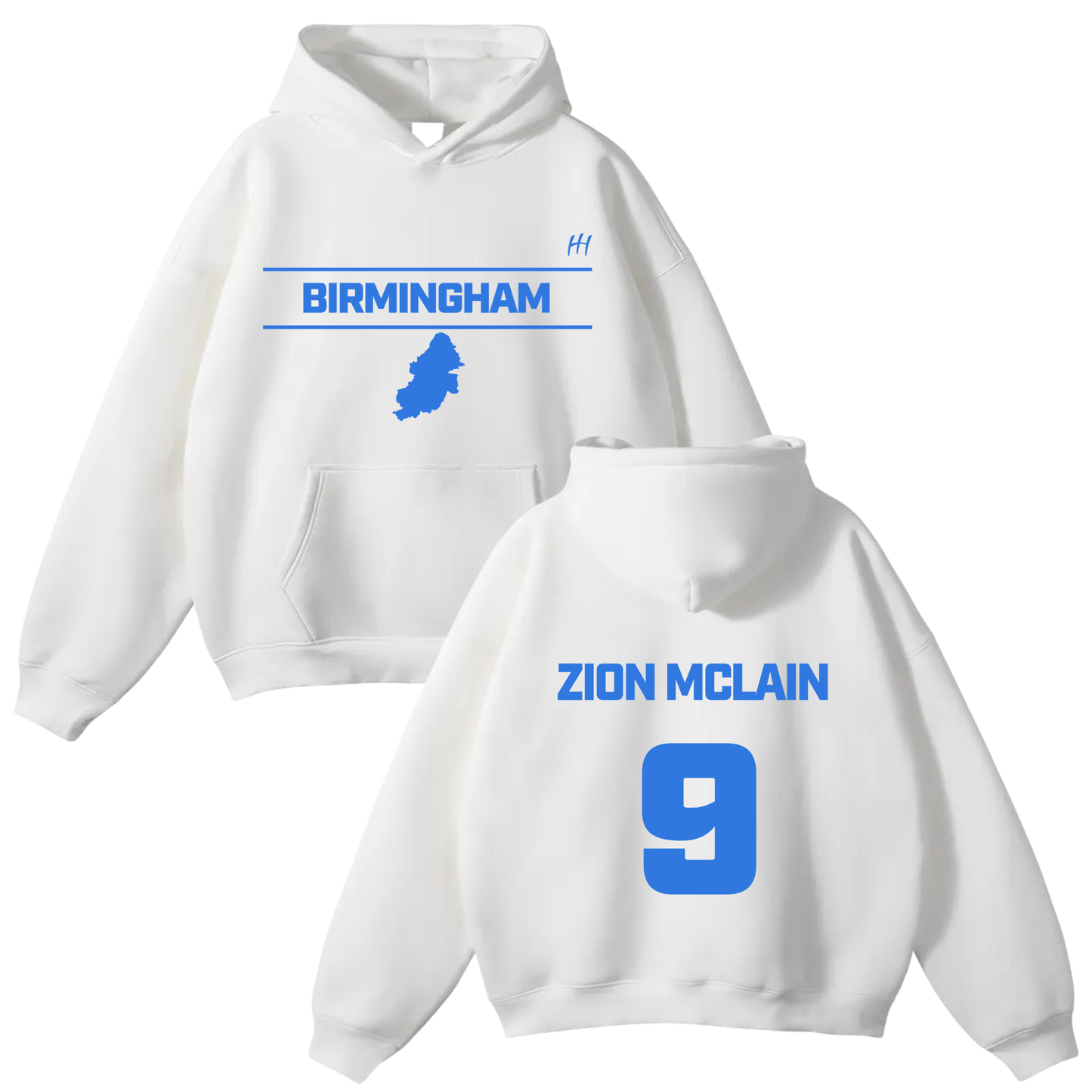Zion Keith McLain Oversize Fleeced Hoodie