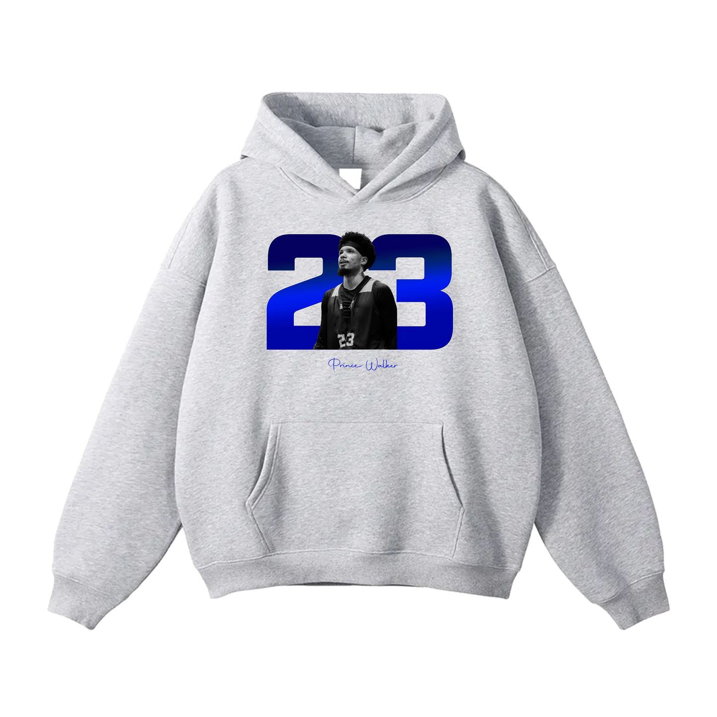 Prince Walker Oversize Fleeced Hoodie