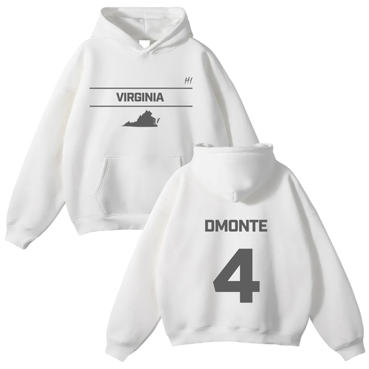Dmonte Brown Oversize Fleeced Hoodie