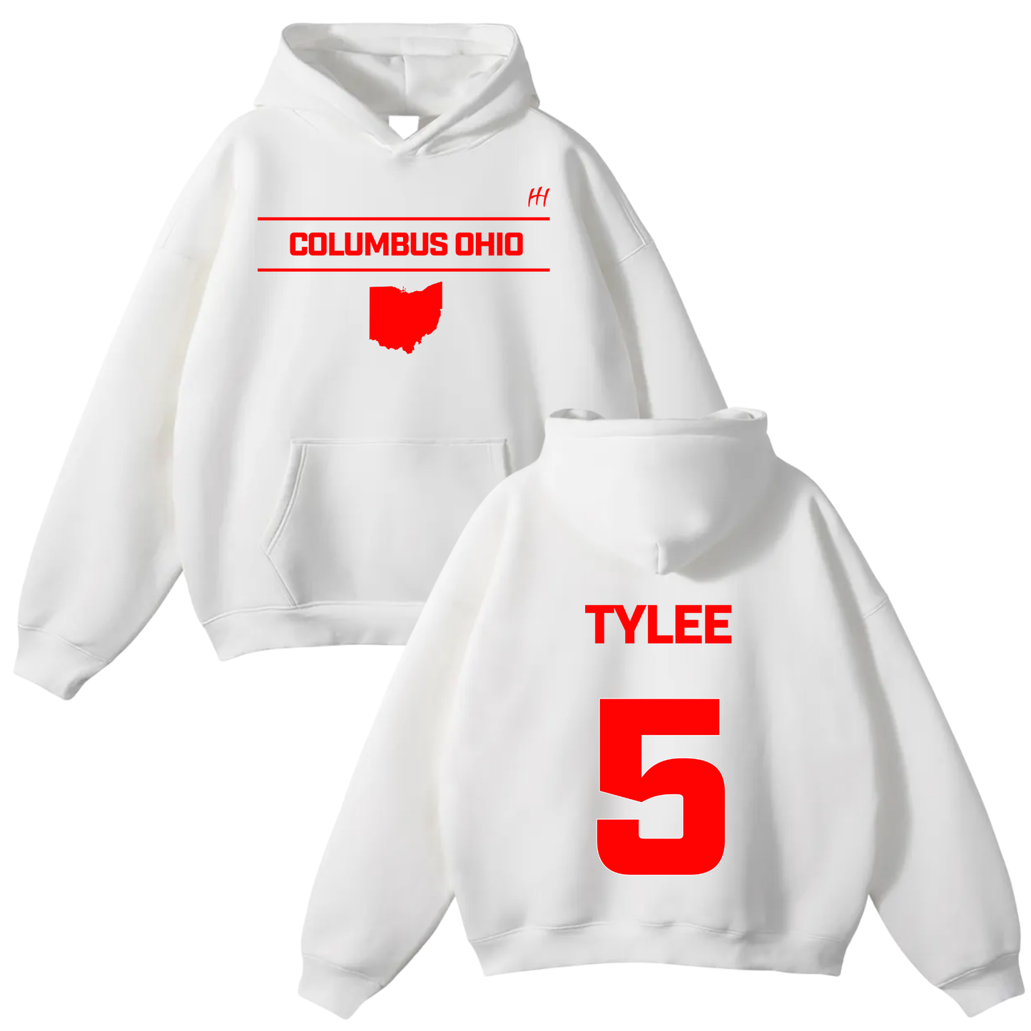 Tylee Johnson Oversize Fleeced Hoodie