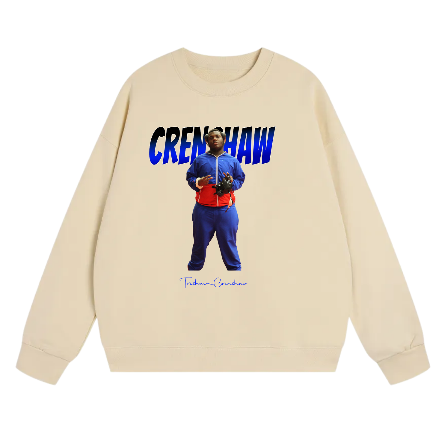 Treshawn Crenshaw Heavyweight Crewneck Sweatshirt