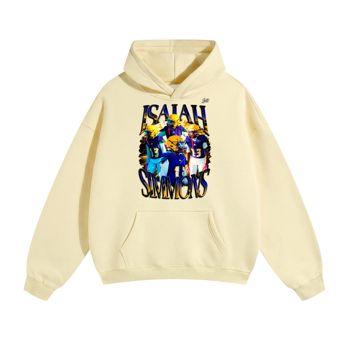 Isaiah Simmons Oversize Fleeced Hoodie