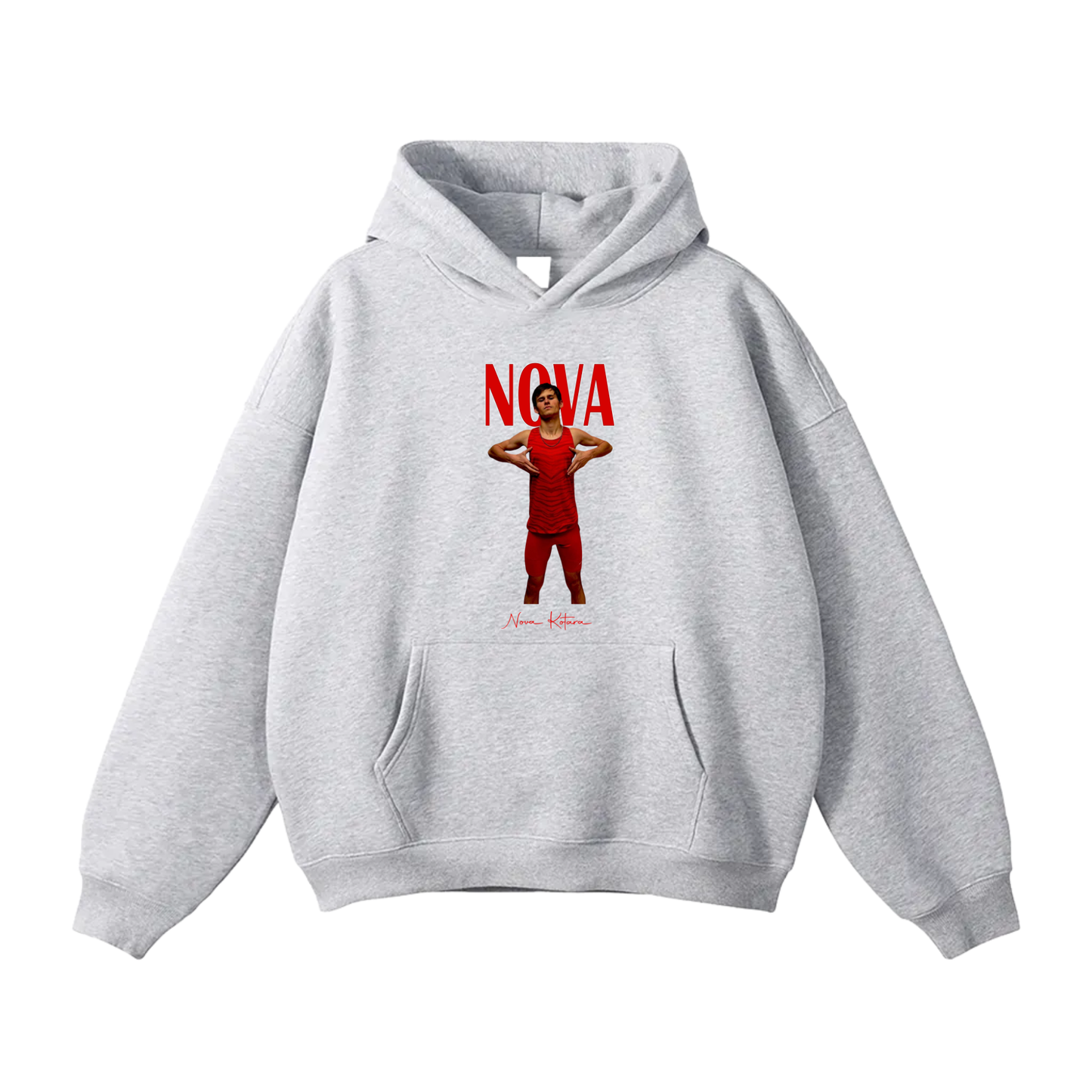 Nova Kotara Oversize Fleeced Hoodie