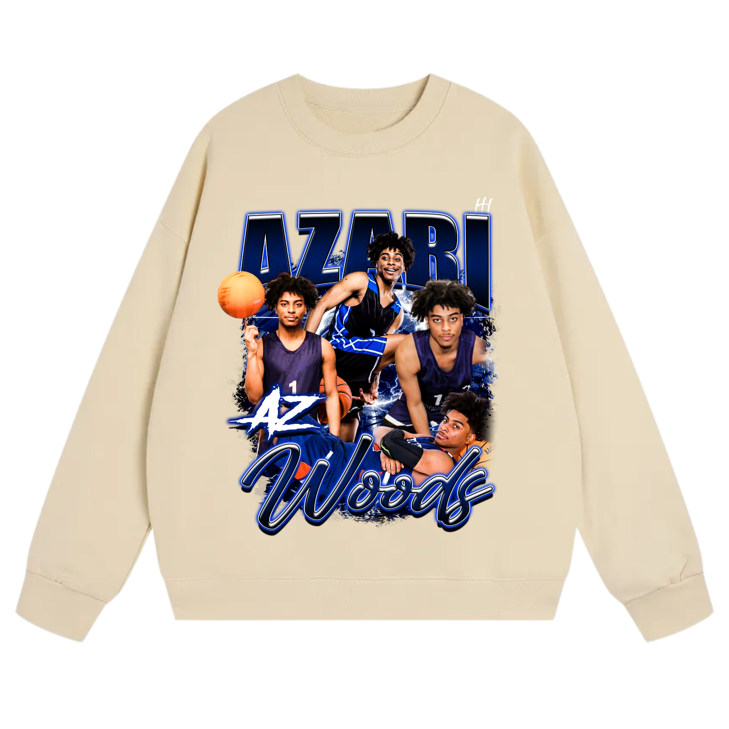 Azari Woods Heavyweight Crewneck Sweatshirt