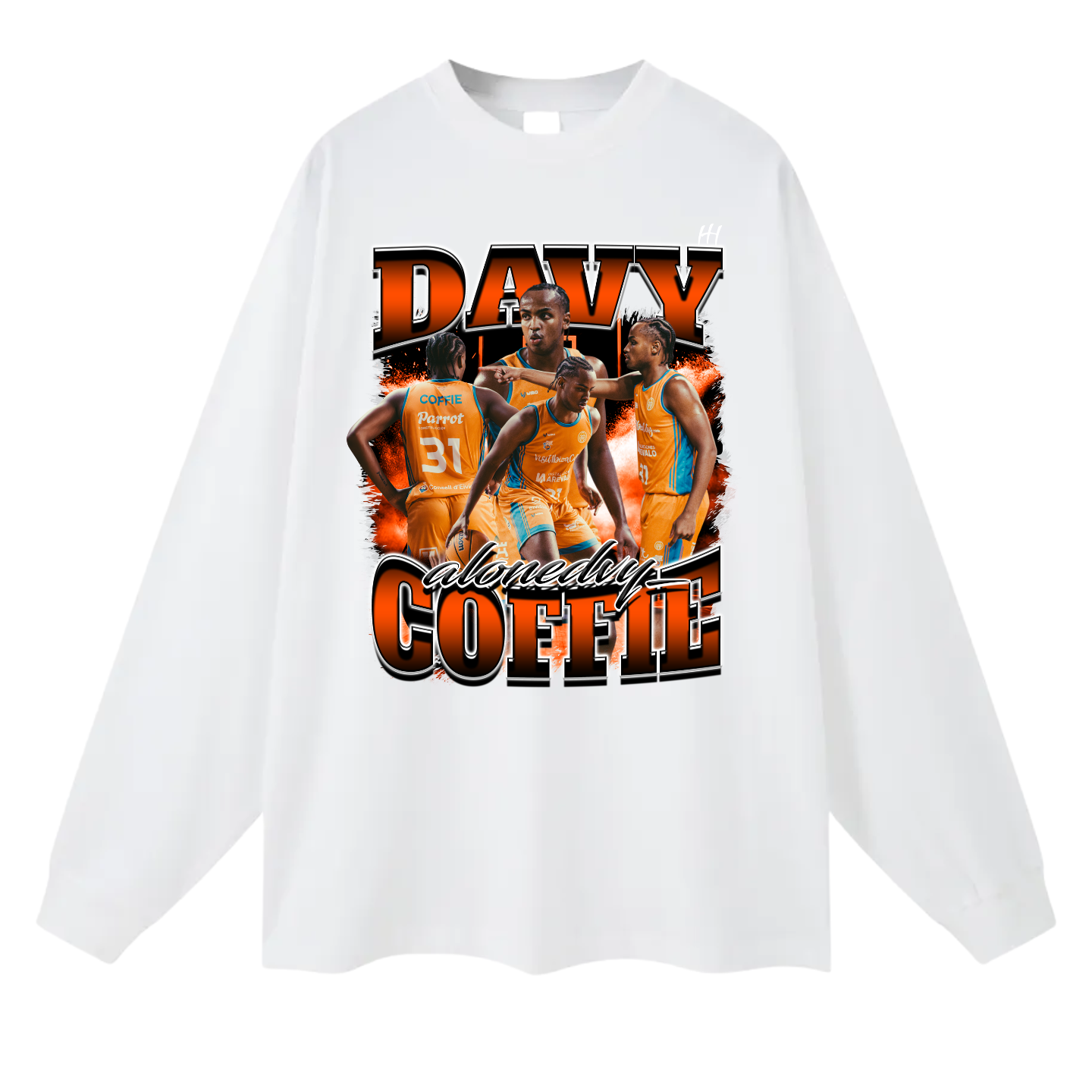 Davy Coffie Long Sleeve Tee