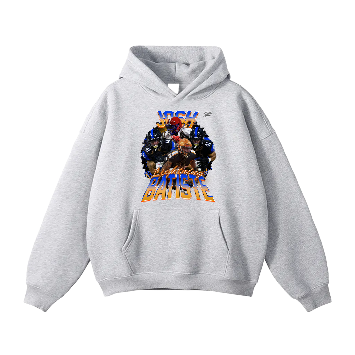 Josh Batiste Oversize Fleeced Hoodie