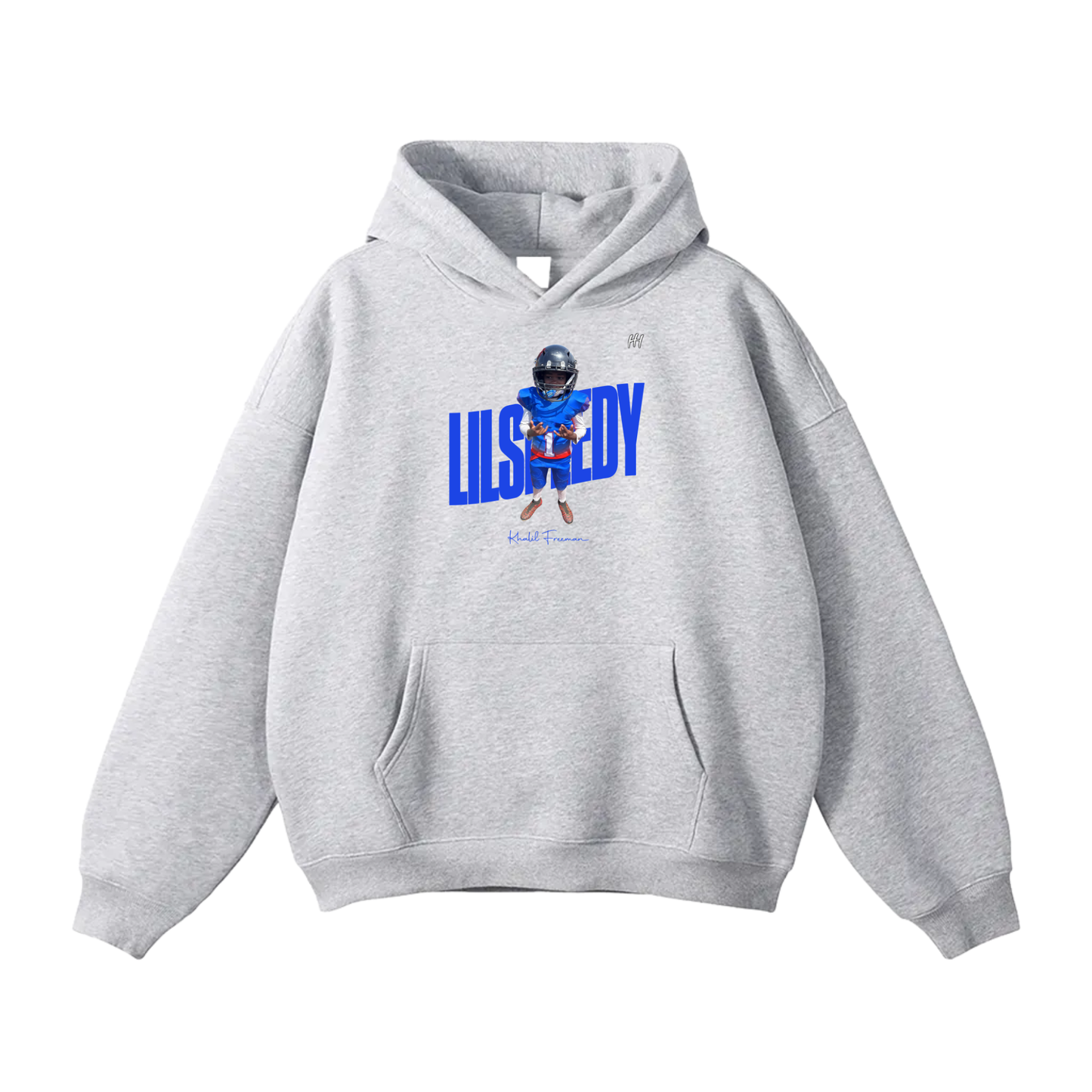 Khalil Freeman Oversize Fleeced Hoodie