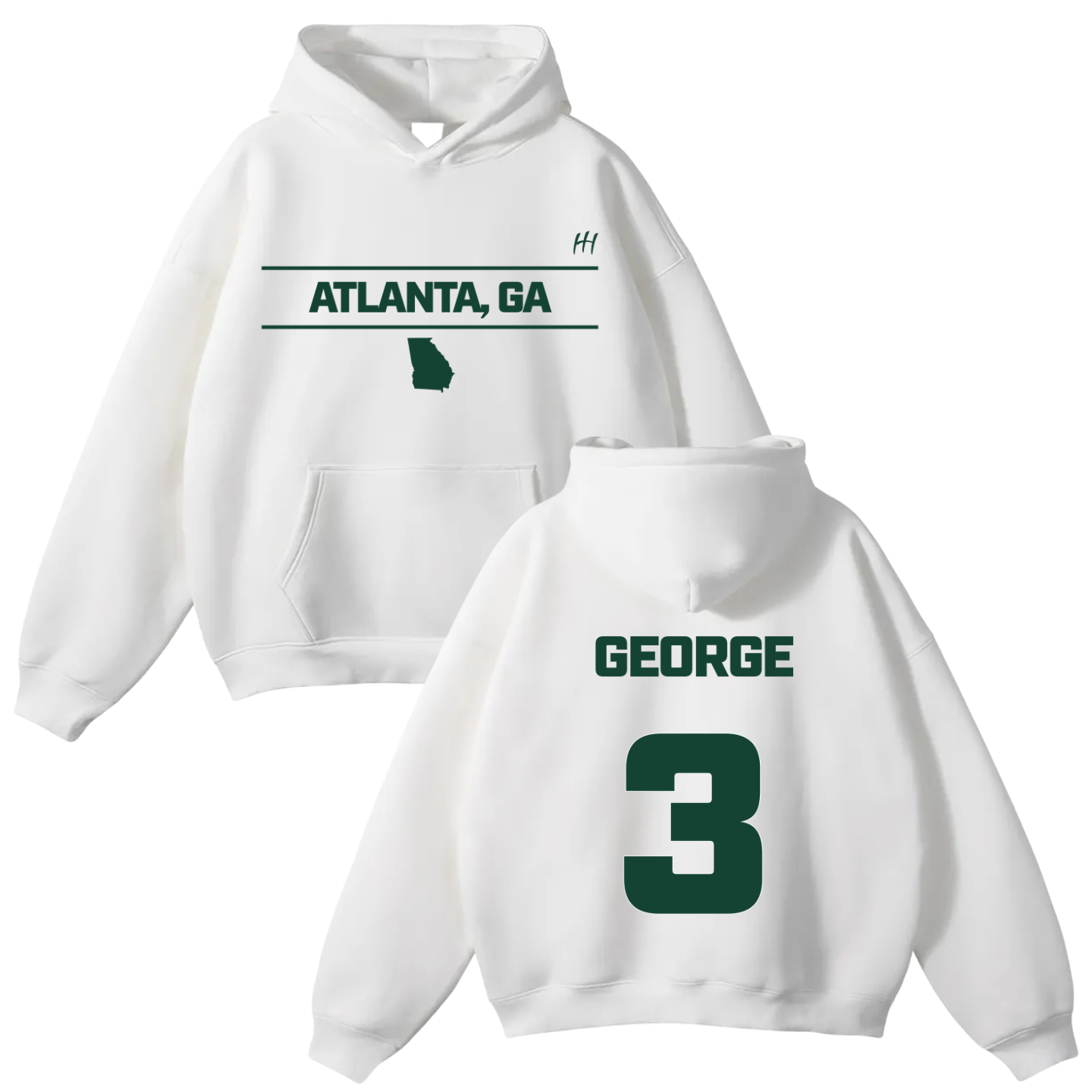 Maiya George Oversize Fleeced Hoodie