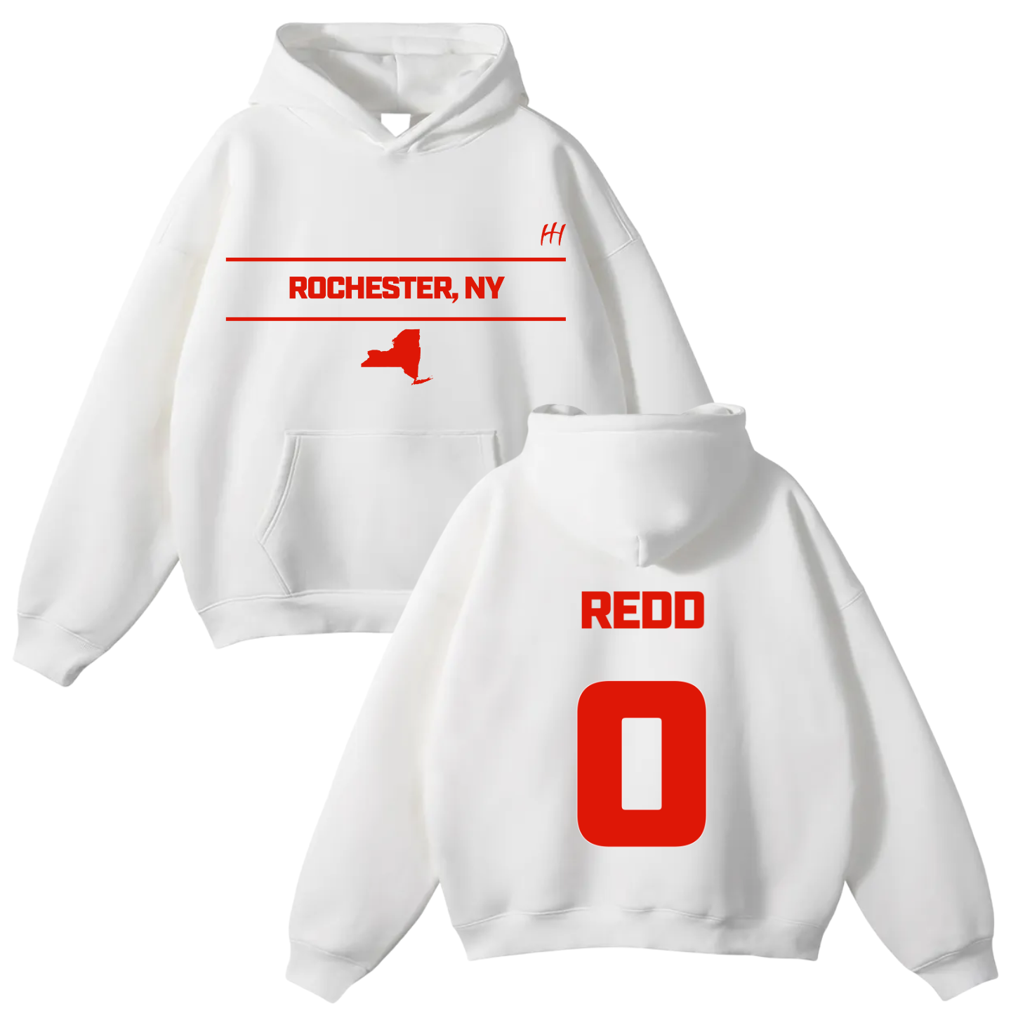 Reggie Redd Oversize Fleeced Hoodie