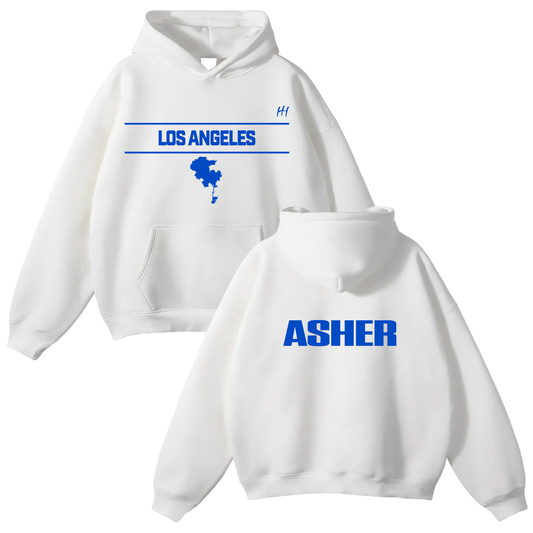 Asher Samuel Oversize Fleeced Hoodie