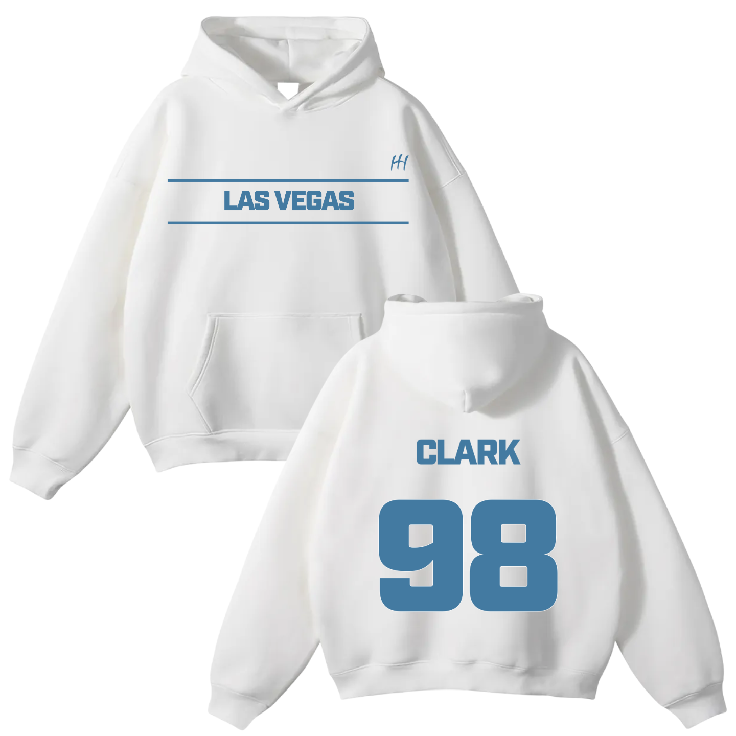 Isaiah Clark Oversize Fleeced Hoodie