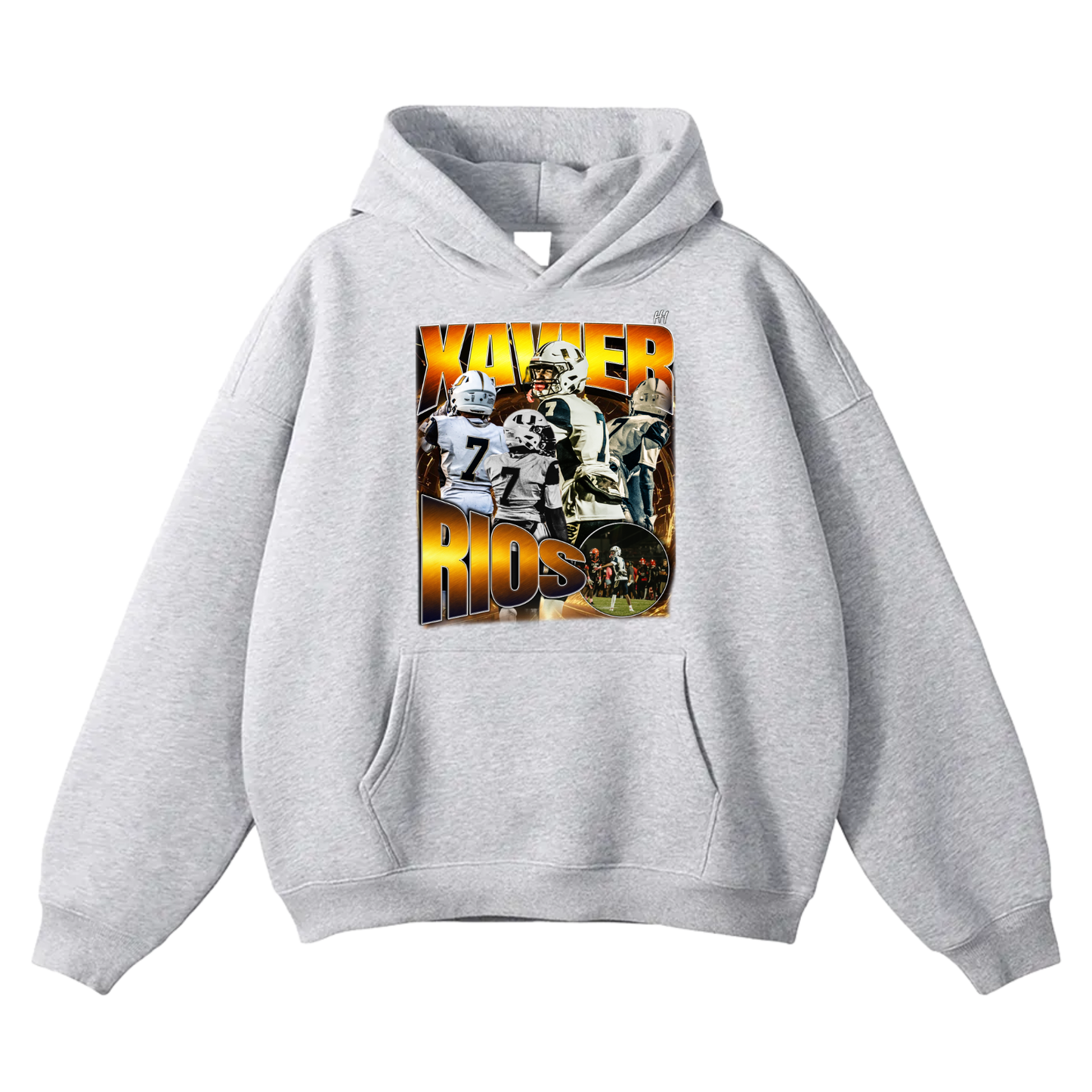 Xavier Rios Oversize Fleeced Hoodie