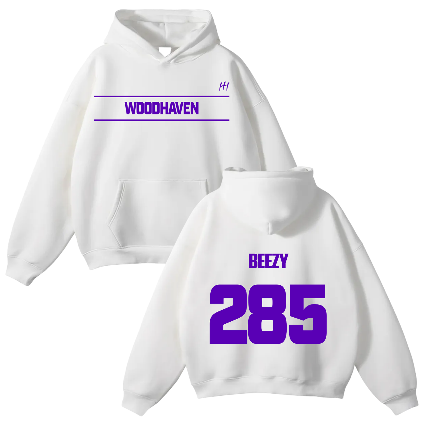 Brandon Ratliff Oversize Fleeced Hoodie