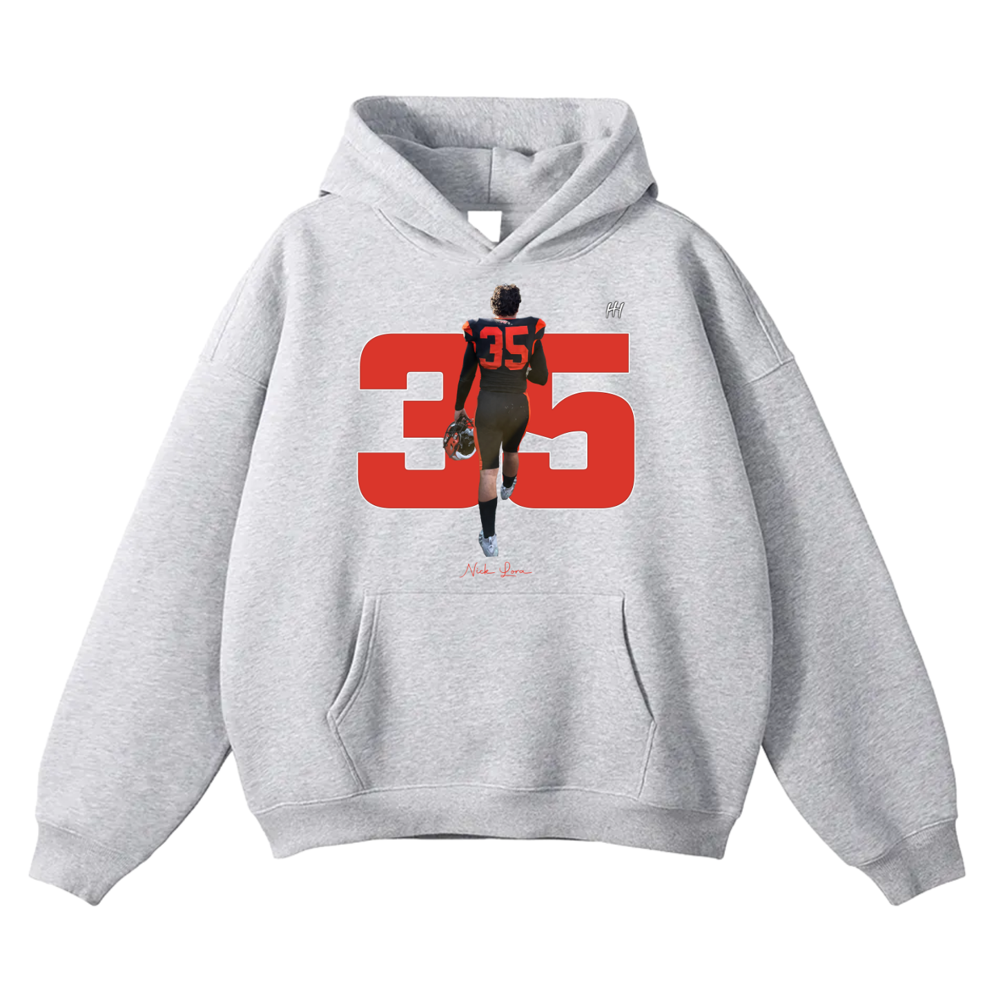 Nick Lora Oversize Fleeced Hoodie