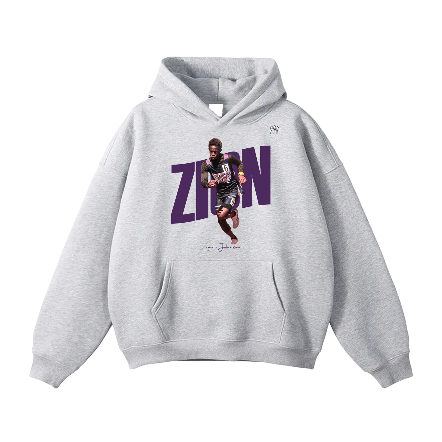 Zion Johnson Oversize Fleeced Hoodie