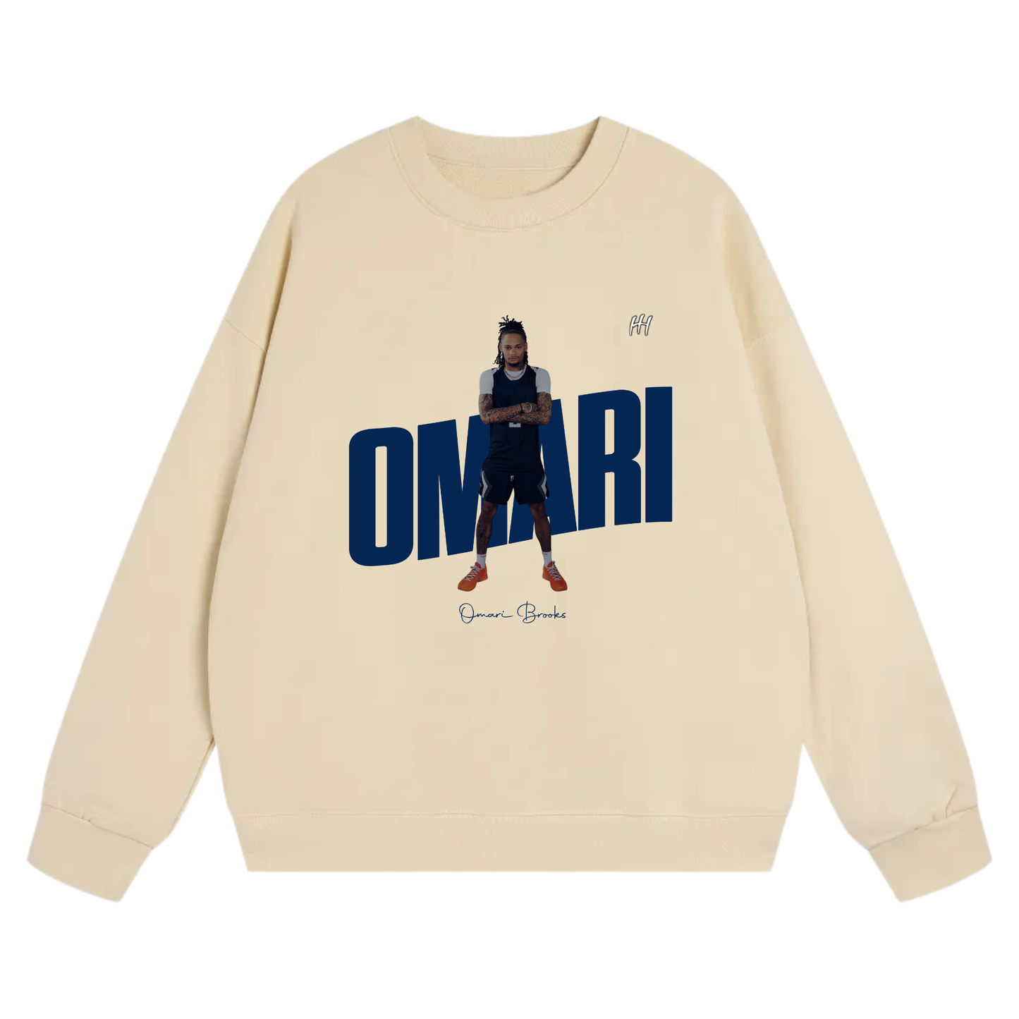 Omari Brooks Heavyweight Crewneck Sweatshirt