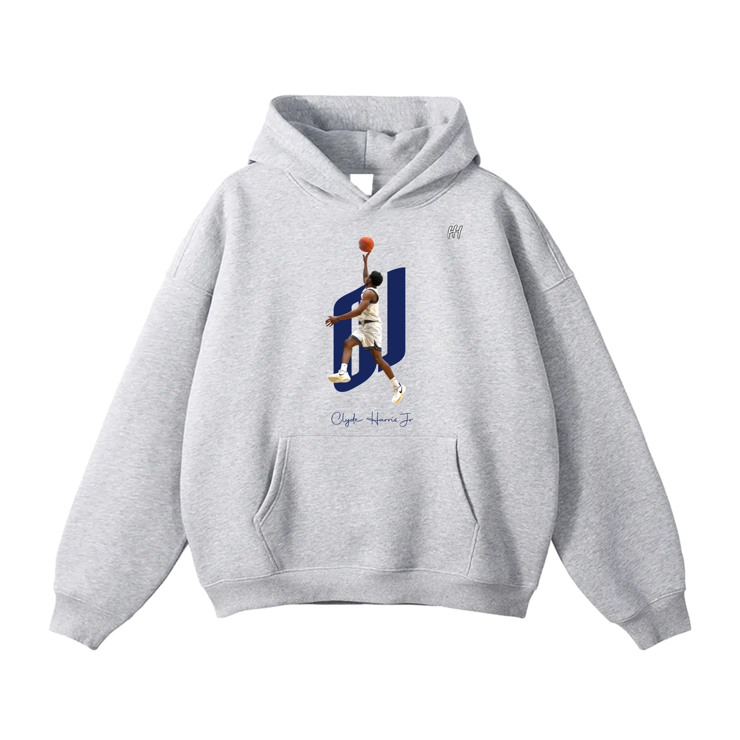 Clyde Harris Jr Oversize Fleeced Hoodie